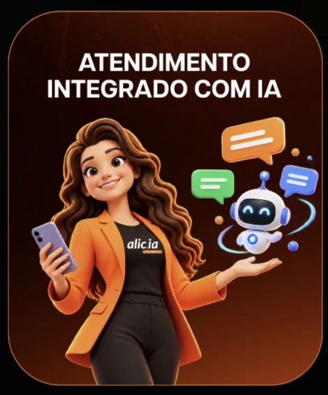 Atendimento integrado com IA