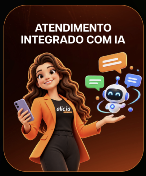 Atendimento integrado com IA